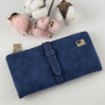 Гаманець жіночий під нубук Tauren 1287 синій