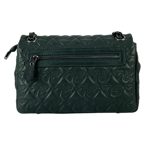 Сумка жіноча шкіряна Tony Bellucci 0459-2010 темно-зелена