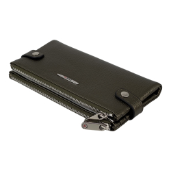 Гаманець жіночий шкіряний Eminsa 2117 32-36 оливковий