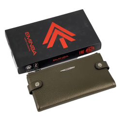 Гаманець жіночий шкіряний Eminsa 2117 32-36 оливковий