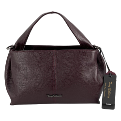 Сумка женская кожаная Tony Bellucci 0606-1905 бордовая