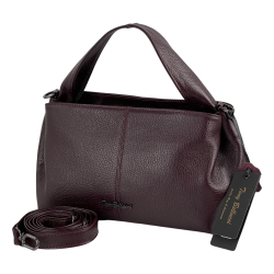 Сумка женская кожаная Tony Bellucci 0606-1905 бордовая