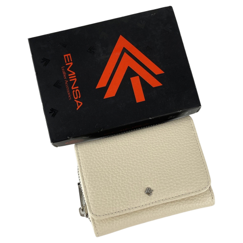 Кошелек женский кожаный Eminsa 2032 18-9 шампань