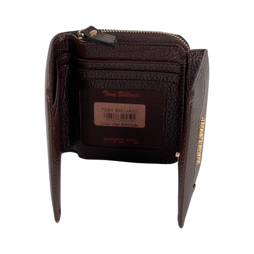 Гаманець жіночий шкіряний Tony Bellucci 864-286 темно-коричневий