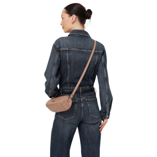 Сумка жіноча шкіряна Tony Bellucci 0875-205 пудра