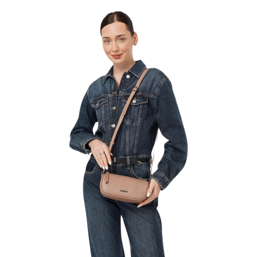 Сумка жіноча шкіряна Tony Bellucci 0875-205 пудра