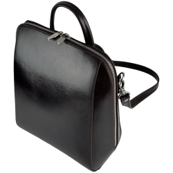 Рюкзак жіночий шкіряний Vito Torelli 1012 2115 темно-коричневий