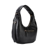 Сумка-хобо жіноча шкіряна Tony Bellucci 0953-281 чорна 