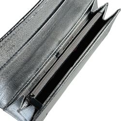 Кошелек женский кожаный Karya 1071-068 серебристый