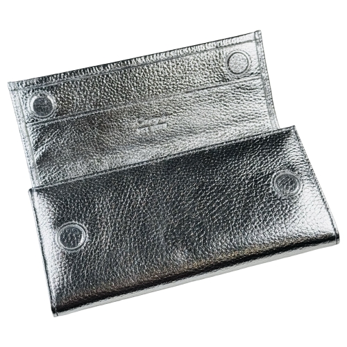 Кошелек женский кожаный Karya 1071-068 серебристый