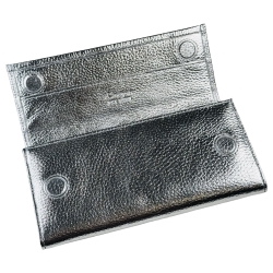 Кошелек женский кожаный Karya 1071-068 серебристый