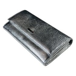 Кошелек женский кожаный Karya 1071-068 серебристый