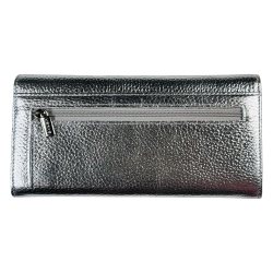 Кошелек женский кожаный Karya 1071-068 серебристый