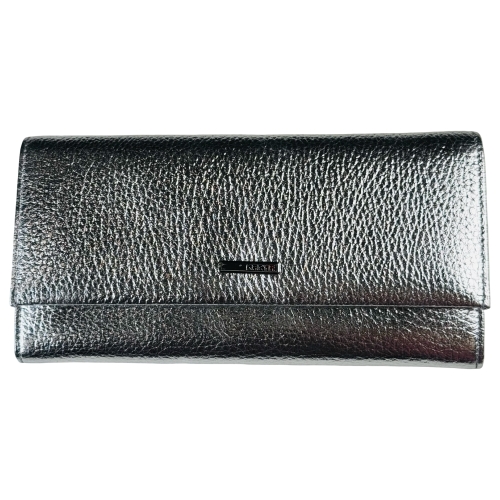 Кошелек женский кожаный Karya 1071-068 серебристый