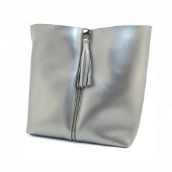 Сумка женская Vienca B1759 серебряная