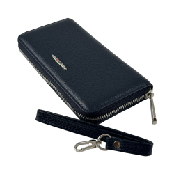 Гаманець жіночий шкіряний Eminsa 2159 18-19 темно-синій