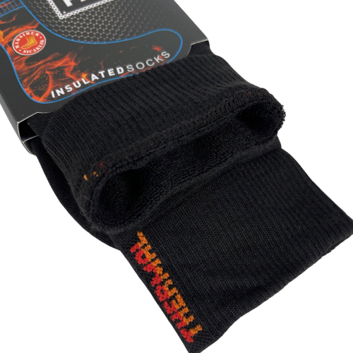 Шкарпетки чоловічі Pasa Thermal 090 високі чорні Size 41-45