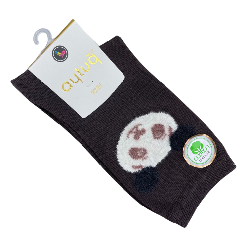 Шкарпетки жіночі Aytug Cotton 41080 високі коричневі Size 36-40