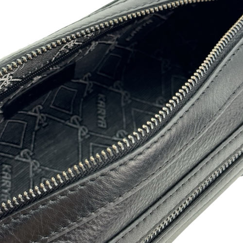 Несесер чоловічий шкіряний Karya 068-554 чорний