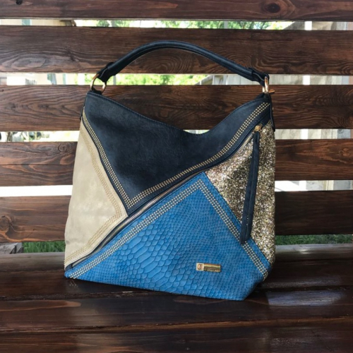 Сумка жіноча Queen Elizabeth 73906 синя