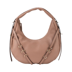 Сумка-хобо жіноча шкіряна Tony Bellucci 0953-205 пудра