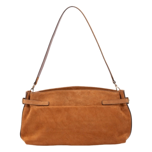 Сумка женская замшевая Enzo Nori EN1115-1101 коричневая