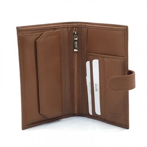 Кошелек мужской кожаный Bond 509-285 светло-коричневый
