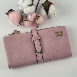 Гаманець жіночий під нубук Tauren 1287 рожевий