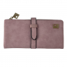 Кошелек женский под нубук Tauren 1287 розовый