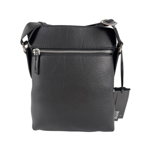 Сумка чоловіча шкіряна Bond Non 1019-1 чорна