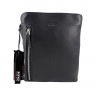 Сумка чоловіча шкіряна Bond Non 1019-1 чорна
