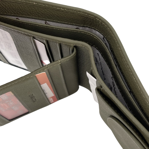 Гаманець жіночий шкіряний Eminsa 2154 11-36 оливковий