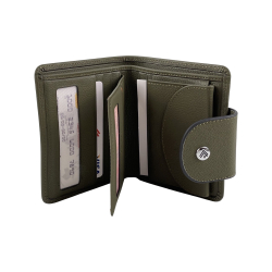 Кошелек женский кожаный Eminsa 2154 11-36 оливковый