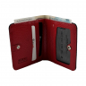 Кошелек женский кожаный лакированный Karya 1208-572 черный (внутри красный)