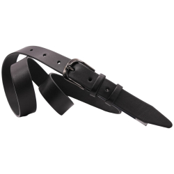 Ремінь жіночий шкіряний Кремінь 05.30.00.108 чорний 120 см