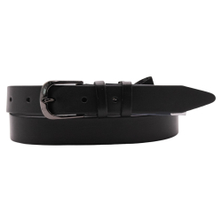 Ремінь жіночий шкіряний Кремінь 05.30.00.108 чорний 120 см