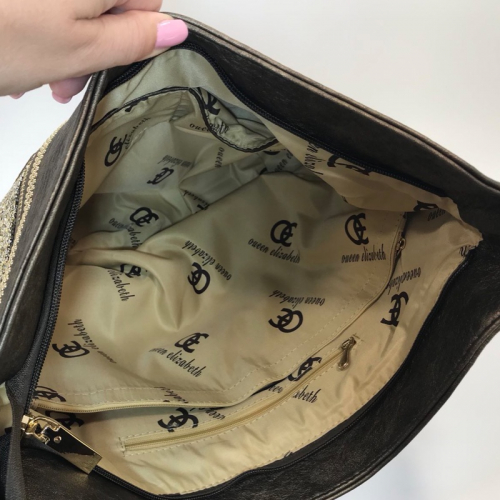 Сумка жіноча Queen Elizabeth 73906 коричнева