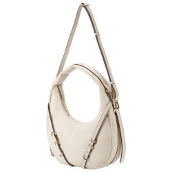 Сумка-хобо жіноча шкіряна Tony Bellucci 0953-201 молочна