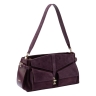 Сумка женская замшевая Enzo Nori EN1115-1107 сливовая