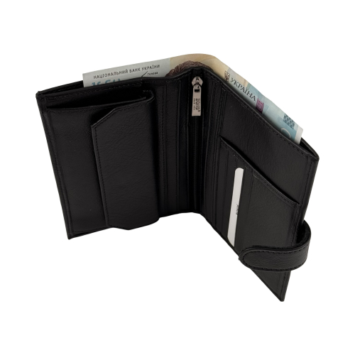 Гаманець чоловічий шкіряний Bond 509-1 чорний 