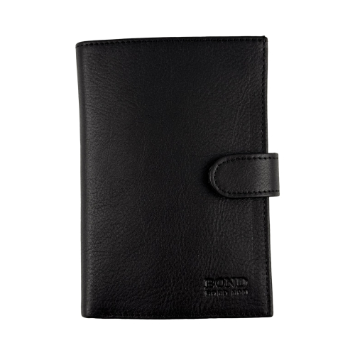 Гаманець чоловічий шкіряний Bond 509-1 чорний 