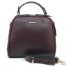 Сумка жіноча шкіряна Eminsa 40168 бордова