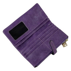 Гаманець жіночий під нубук Tauren 1287 фіолетовий