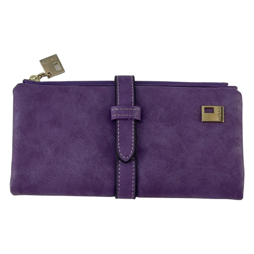 Гаманець жіночий під нубук Tauren 1287 фіолетовий