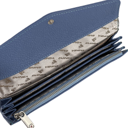 Кошелек женский кожаный Eminsa 2184 18-30 голубой