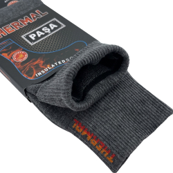 Шкарпетки чоловічі Pasa Thermal 090 високі сірі Size 41-45