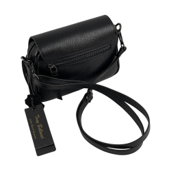 Сумка жіноча шкіряна Tony Bellucci 0619-281 чорна