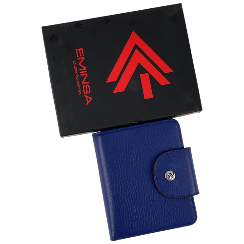 Кошелек женский кожаный Eminsa 2154 18-15 электрик