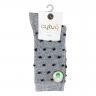 Шкарпетки жіночі Aytug Cotton 41071 високі сірі Size 36-40