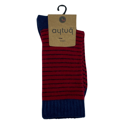 Шкарпетки жіночі Aytug 45023 Lambswool високі червоні Size 36-40